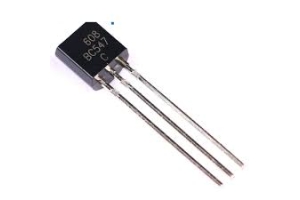 Mampiasa ny Transistor BC547 amin'ny boribory sy miodina