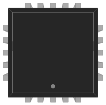  AD7524KP 3D Model