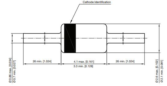 1N4746A Package information