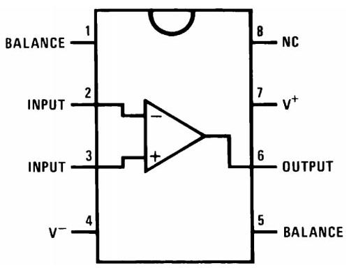 LF356 Pinout