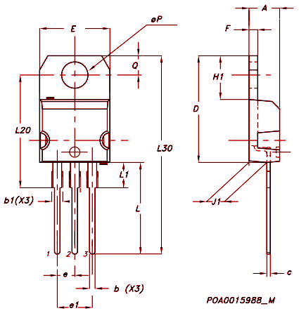  IRF620 Dimensions and Mechanical Design