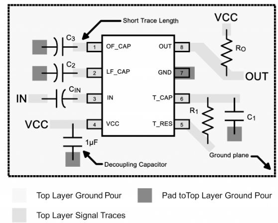 LM567 Layout Example