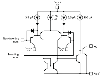 LM393D Block Diagram